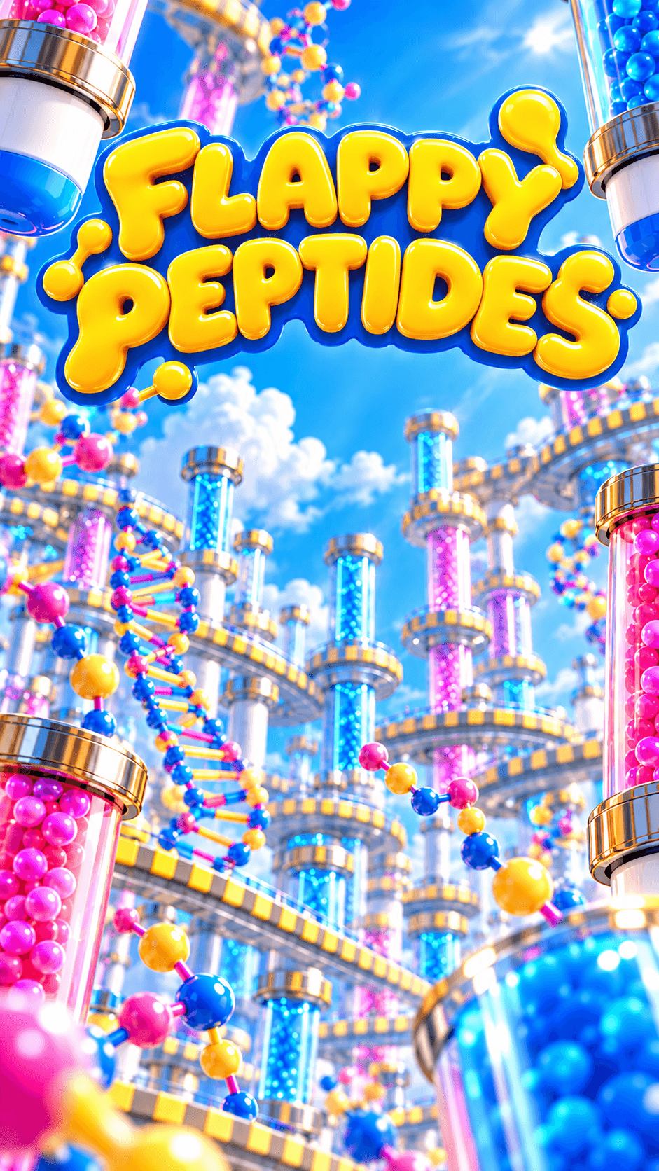 Flappy Peptides