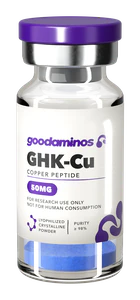 GHK-Cu 50 mg – lyophilisiertes Forschungspeptid-Vial