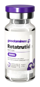 Retatrutide 20 mg – lyophilisiertes Forschungspeptid-Vial