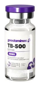 TB-500 40 mg – lyophilisiertes Forschungspeptid-Vial