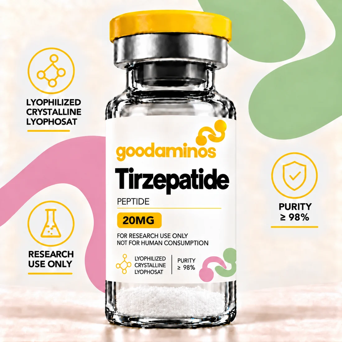 Tirzepatide 50 mg Vial